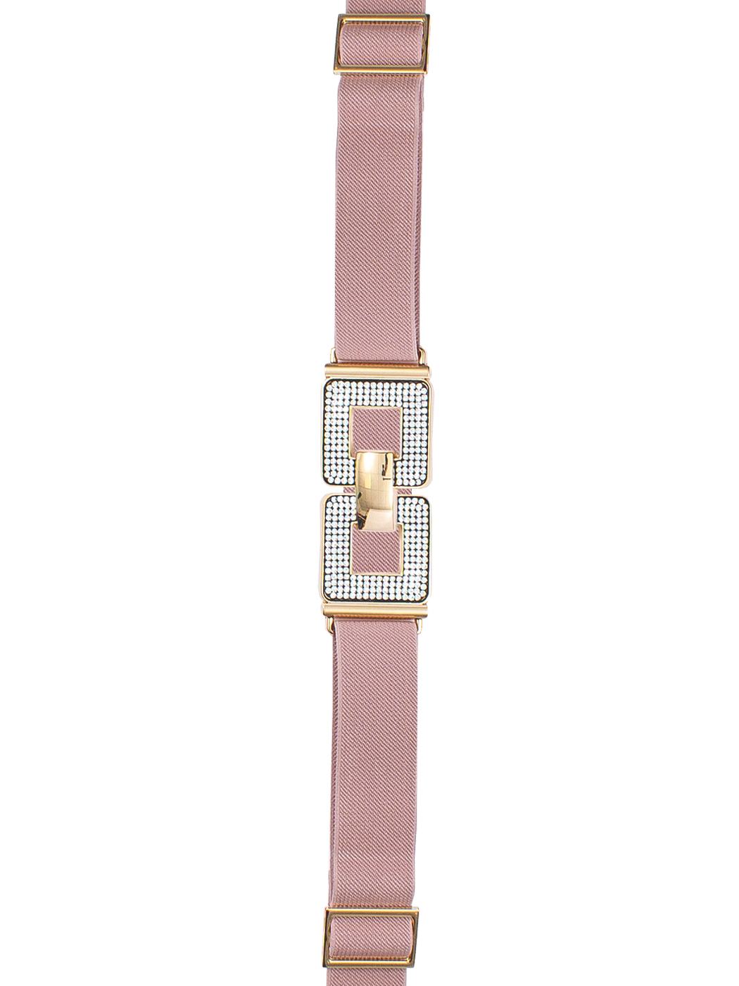 CINTURA ELASTICA LUREX , TG UNICA - PINK